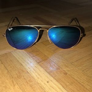 Rayban Aviator Flash Lenses